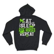 Load image into Gallery viewer, Equestrian Shirt, Eat Sleep Ride Horses Repeat, Horse Girl, Funny