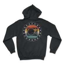 Load image into Gallery viewer, DJ Turntable And Speaker Set, Men's Shirt and Infant Bodysuit, - Hoodie - Black