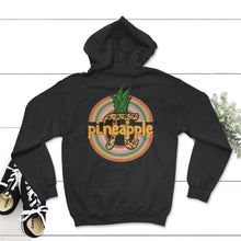 Load image into Gallery viewer, Cute Pi Day Shirt Pineapple Fruit Lover Math Teacher Student - Hoodie - Black