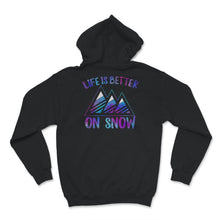 Load image into Gallery viewer, Ski Snowboarding Shirt, Life Is Better On Snow, Skiing Lover Gift,