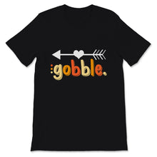 Load image into Gallery viewer, Gobble Thanksgiving Pumpkin Pie Turkey Day Funny Hippie Fall
