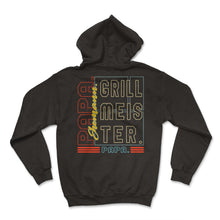 Load image into Gallery viewer, Ehemann Papa Grillmeister Heldenhemd, Vatertagsgeschenk, - Hoodie - Black