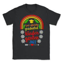 Load image into Gallery viewer, Kindergarten Shirt, I Just Officially Graduated 2022, Pre-K - Unisex T-Shirt - Black