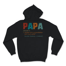 Load image into Gallery viewer, Papa Definition Grandfather Much Cooler Vintage Father's Day Gift For