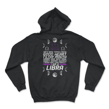 Load image into Gallery viewer, Zodiac Sign Shirt, I Am A Libra Zodiac Sign Tee, Horoscope Astrology - Hoodie - Black