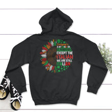 Load image into Gallery viewer, Everyone's A Bit Irish On St Patrick's Day, St. Patricks Day Shirt, - Hoodie - Black