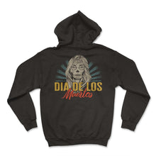 Load image into Gallery viewer, Dia De Los Muertos Shirt, Day Of The Death Women Skull Skeleton Tee, - Hoodie - Black