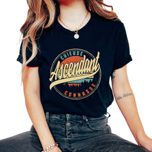 Load image into Gallery viewer, Chieuse Ascendant Connasse Humour T Shirt copy - Unisex T-Shirt - Black