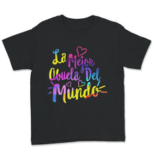 Load image into Gallery viewer, La Mejor Abuela Del Mundo Shirt, Hispanic Grandma & Mother's Day