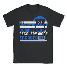 Load image into Gallery viewer, Hip Surgery Shirt, Hip Surgery Completed Tee, Bionic Broken Hip - Unisex T-Shirt - Black