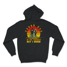 Load image into Gallery viewer, Proud Dad Of The Toughest Boy I Know Shirt, Fathers Day Gift, Autism