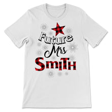 Load image into Gallery viewer, Future Mrs Smith Buffalo Plaid Just Married Bachelorette Party