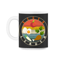 Load image into Gallery viewer, Seder Leader Shirt, Jewish Holidays Seder Gift, Fast Food Passover - 11oz Mug - Black on White