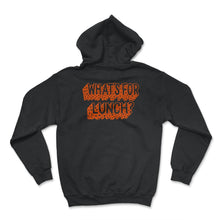 Load image into Gallery viewer, Lunch Lady Shirt, What's For Lunch Tee, Cafeteria Worker Gift, - Hoodie - Black