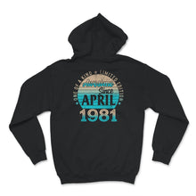 Load image into Gallery viewer, Awesome Since April 1981, Vintage 40 Years Old Shirt, Retro 40