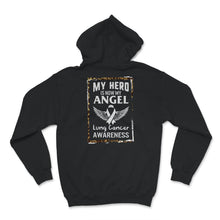 Load image into Gallery viewer, My Hero Is Now My Angel, Lung Cancer Awareness, Lung Cancer Warrior