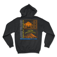 Load image into Gallery viewer, Lassen Volcanic National Park Shirt, US California 1916 Volcano - Hoodie - Black