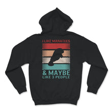 Load image into Gallery viewer, Manatee Shirt, I Like Manatees And Maybe Like 3 People, Vintage,