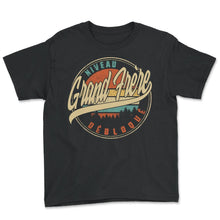 Load image into Gallery viewer, Niveau Grand Frère Débloqué Humour T Shirt copy - Youth Tee - Black