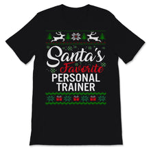 Load image into Gallery viewer, Santas Favorite Personal Trainer Christmas Ugly Sweater