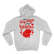 Load image into Gallery viewer, My Furry Potato Is My Valentine Shirt Guinea Pig Mom Cute Furry