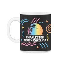 Load image into Gallery viewer, Charleston South Carolina Vacation Family - 11oz Mug - Black on White