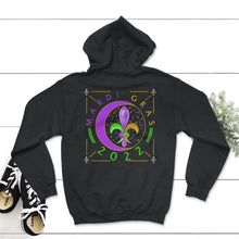Load image into Gallery viewer, Mardi Gras 2022 Shirt, Adult Mardi Gras Tee, New Orleans Gift, Womens - Hoodie - Black