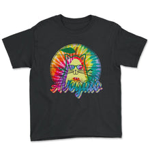 Load image into Gallery viewer, Cinco De Mayo Meow Avogato Cute Cat Avocado Graphic Vintage Style - Youth Tee - Black