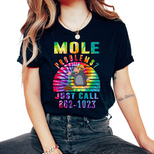 Load image into Gallery viewer, Vintage Mole Day Mole Problems Just Call Avogadro's Number 602 1023 - Unisex T-Shirt - Black