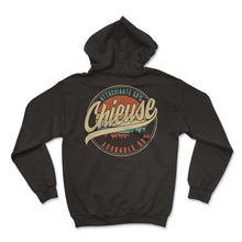 Load image into Gallery viewer, Attachiante 50% Adorable 50% Chieuse Humour T Shirt copy - Hoodie - Black