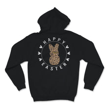 Load image into Gallery viewer, Happy Easter Shirt Cute Bunny Peep Eggs Trendy Leopard Pattern Gift