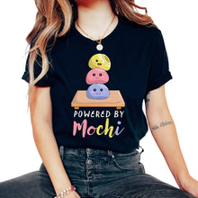 Load image into Gallery viewer, Cute kawaii Mochi t shirt Ice Cream Japanese Food Rice Cake - Unisex T-Shirt - Black
