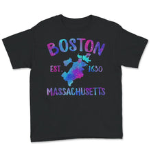Load image into Gallery viewer, Boston Massachusetts Shirt, Est. 1630 Souvenir Gift Tee, Boston City