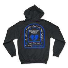 Load image into Gallery viewer, Child Abuse Prevention Month, April Is National Child Abuse - Hoodie - Black
