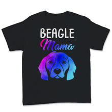 Load image into Gallery viewer, Beagle Mama Shirt Dog Mom Beagle Owner puppy pet Lover Beagle Mom