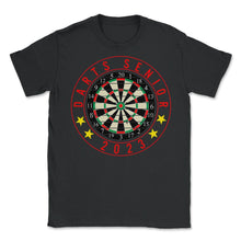 Load image into Gallery viewer, Darts Senior 2023 T Shirt - Unisex T-Shirt - Black
