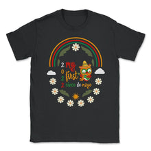Load image into Gallery viewer, Cinco De Mayo Shirt, 2022 My First Cinco De Mayo Cute Bird Down To - Unisex T-Shirt - Black