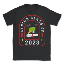 Load image into Gallery viewer, Class Of 2023 Senior Paddleball Graduation Gift T Shirt - Unisex T-Shirt - Black