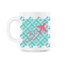 Load image into Gallery viewer, Adventure Shirt, Funny Traveler Airport Vacation Out Of Town Travel - 11oz Mug - White