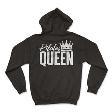 Load image into Gallery viewer, Pilates Shirt, Pilates Queen Crown Tee, Yoga Meditation Pilates Lover - Hoodie - Black