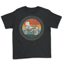 Load image into Gallery viewer, Motorcycle Tricycle Shirt, Motorcycle Rider Lover Gift, Birthday Gift - Youth Tee - Black