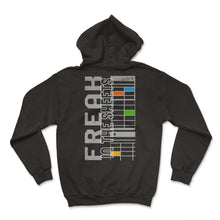 Load image into Gallery viewer, Accountant Shirt, Freak In The Sheets Funny Tee, Spreadsheet Lover - Hoodie - Black