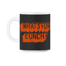 Load image into Gallery viewer, Lunch Lady Shirt, What's For Lunch Tee, Cafeteria Worker Gift, - 11oz Mug - Black on White