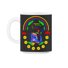 Load image into Gallery viewer, Happy Holi Festival Shirt, Meaningful Holi Festival, Festival Of - 11oz Mug - Black on White