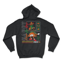 Load image into Gallery viewer, Cinco De Mayo Shirt, Happy 2022 Down To Fiesta, Cute Dabbing Taco - Hoodie - Black