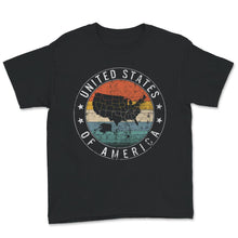 Load image into Gallery viewer, United States Of America Shirt, United States Of America Map,