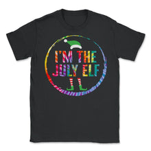 Load image into Gallery viewer, Christmas In July Shirt, I'm The July Elf Cute Tee Summer Vacation - Unisex T-Shirt - Black