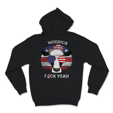 Load image into Gallery viewer, Moorica Fuck Yeah Vintage USA Flag American Cow Moo Sunglasses