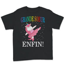 Load image into Gallery viewer, Grande soeur enfin chemise, nouveau cadeau de grande soeur, grande