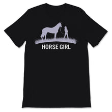 Load image into Gallery viewer, Horse Girl I Love My Horses Racing Riding Equestrian Purple Gift For